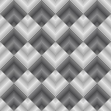 kesintisiz geometrik vektör desen.