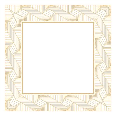 Vector circular stylish frames.