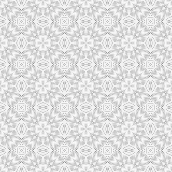 Modèle sans couture composé de figures géométriques simples . — Image vectorielle