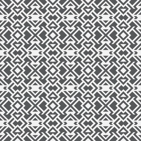 无缝线几何矢量图案 具有重复几何形状的抽象背景 晶格的图形设计 用于封面 — 图库矢量图片