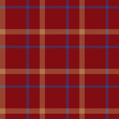 Klasik kareli tartan deseni. Kusursuz soyut doku. Geometrik renkli duvar kağıdı. İskoç kafesi. Kumaşlar, gömlekler ve tekstil üzerine vektör grafikleri.