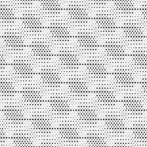 Бесшовный Векторный Фон Современная Геометрическая Полутоновая Текстура Точечной Градацией Соответствии — стоковый вектор