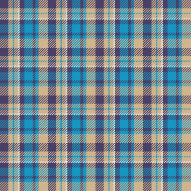 Klasik kareli tartan deseni. Kusursuz soyut doku. Geometrik renkli duvar kağıdı. İskoç kafesi. Kumaşlar, gömlekler ve tekstil üzerine vektör grafikleri.
