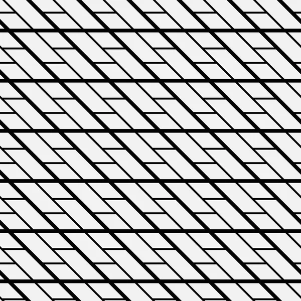 Бесшовный Геометрический Узор Линиями Стильная Монохромная Текстура Абстрактный Современный Векторный — стоковый вектор