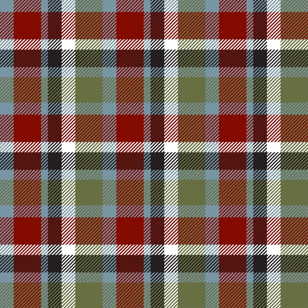 Klassiskt Rutig Tartan Mönster Sömlös Abstrakt Konsistens Geometriska Färg Tapeter — Stock vektor