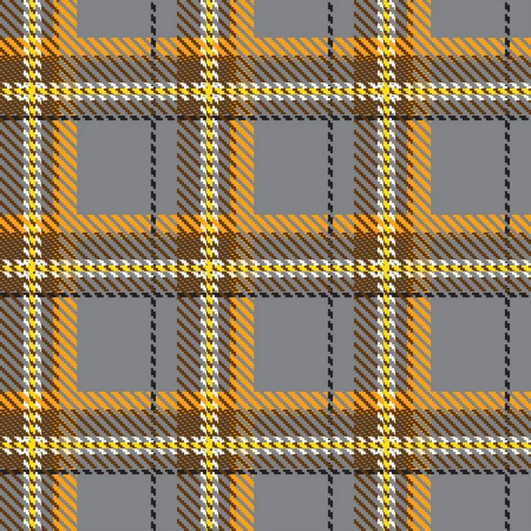 经典的格式化格子呢格子布图案 无缝儿的抽象质感 几何彩色墙纸 苏格兰笼织物 衬衫和纺织品上的矢量图形印刷 — 图库矢量图片