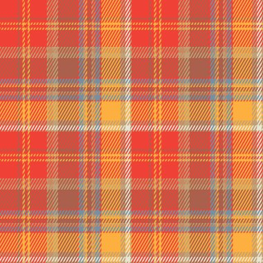 Klasik kareli tartan deseni. Kusursuz soyut doku. Geometrik renkli duvar kağıdı. İskoç kafesi. Kumaşlar, gömlekler ve tekstil üzerine vektör grafikleri.