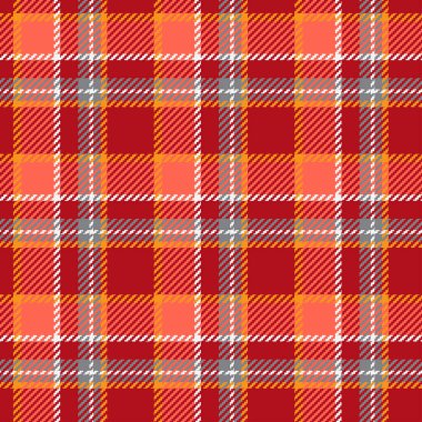 Klasik kareli tartan deseni. Kusursuz soyut doku. Geometrik renkli duvar kağıdı. İskoç kafesi. Kumaşlar, gömlekler ve tekstil üzerine vektör grafikleri.
