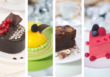 Kolaj farklı tatlılar