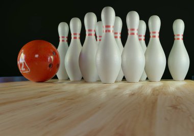 Bowling lobutları ve bowling topu