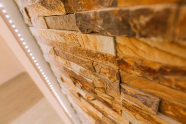 Bir taş tuğla duvar dokusu