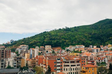 Budva, Karadağ, c bina yüksek katlı görünümünden