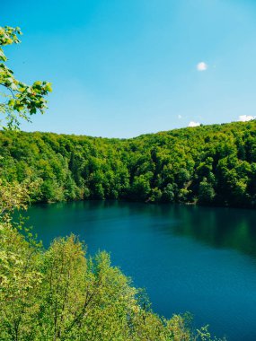 Plitvice Gölleri, Hırvatistan. Milli park sınırları