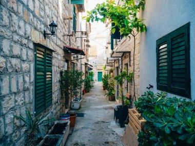 Trogir eski şehir. Çevre Split