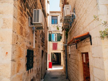 Trogir eski şehir. Çevre Split