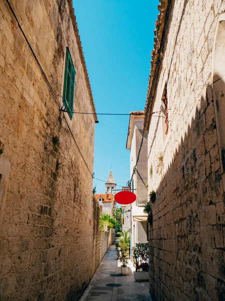 El casco antiguo de Trogir. Cerca de Split — Foto de Stock