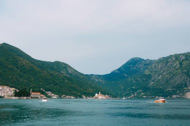 Gospa Adası od Skrpjela, Kotor Koyu'ndaki, Karadağ.