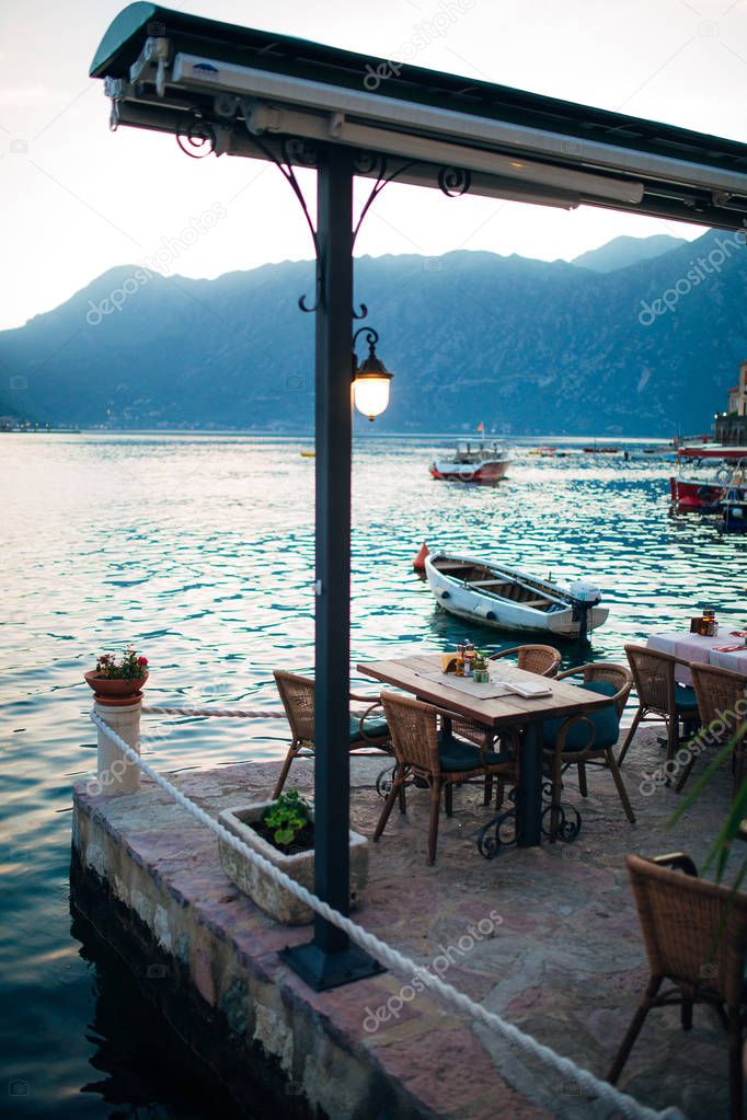 Street Cafe. Cafe in Montenegro