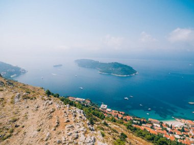 Ada Lokrum. Çevre Dubrovnik