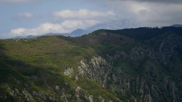 Montagne sur la journée au Monténégro 