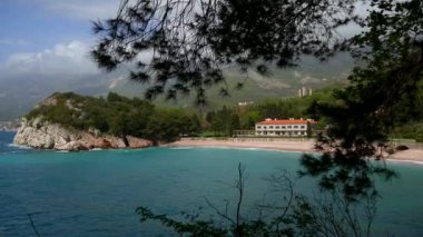 Park Milocer, Villa, Kraliçe plaj. Sveti Stefan Adası yakınlarında