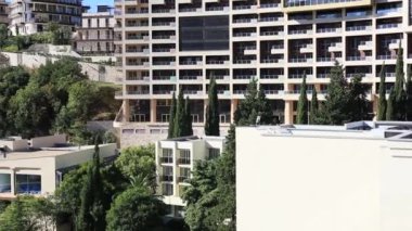 Budva, Karadağ'daki lüks otel kompleksi Dukley. İle çekim