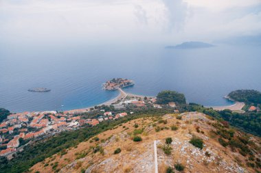 Sveti Stefan Adası, görünümü üzerinden Kilisesi, Sveti Sava,: s
