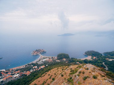 Sveti Stefan Adası, görünümü üzerinden Kilisesi, Sveti Sava,: s