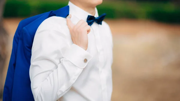 The bow tie. Close the frame — Stock Photo, Image