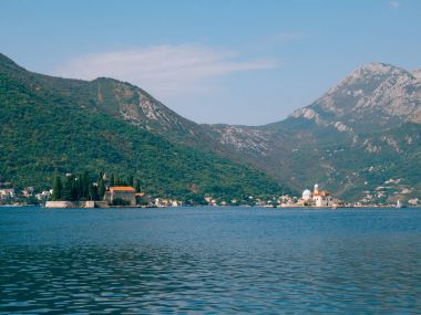 Gospa Adası od Skrpjela, Kotor Koyu'ndaki, Karadağ.