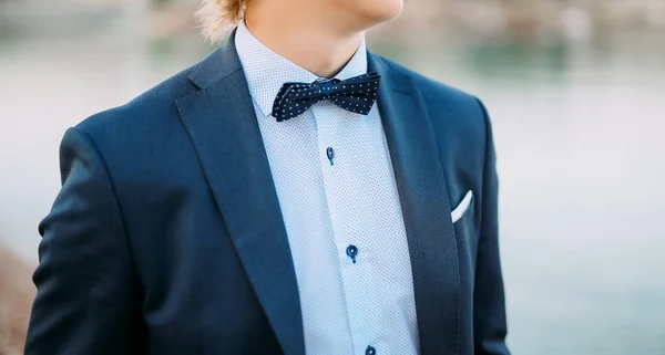 The bow tie. Close the frame — Stock Photo, Image