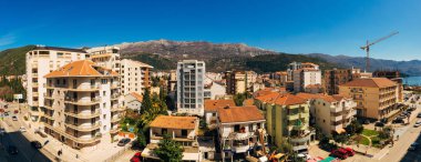 Budva, Karadağ, c bina yüksek katlı görünümünden