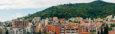 Budva, Karadağ, c bina yüksek katlı görünümünden