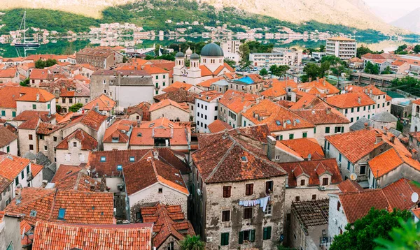 A régi város Kotor. Város utcáin — Stock Fotó