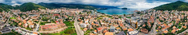 Budva, Montenegro, nya staden — Stockfoto