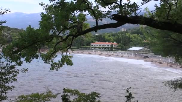 La Villa Milocer è una delle più belle località del Bu — Video Stock