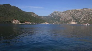 Gospa Adası od Skrpjela, Kotor Koyu'ndaki, Karadağ.