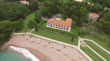 Park Milocer, Villa, Kraliçe plaj. Sveti Stefan Adası yakınlarında