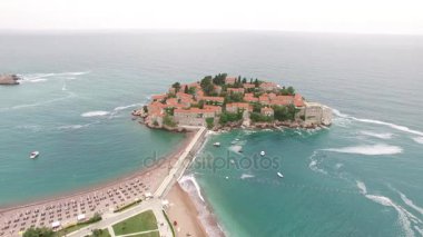 Sveti Stefan Adası, hava fotoğrafçılığı. Karadağ