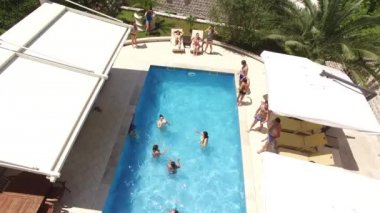 Mekân Hotel'in Havuzu. Havuz partisi günde. PEO