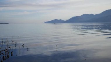 İşkodra Gölü Karadağ. En büyük tatlı su Gölü ba