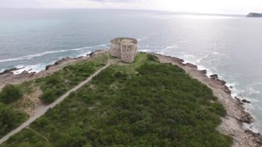 Karadağ, Adriat Mamula Island yakınındaki Fort Arza