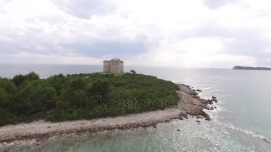 Karadağ, Adriat Mamula Island yakınındaki Fort Arza