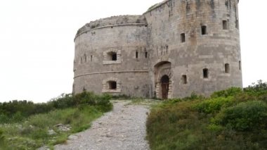 Karadağ, Adriat Mamula Island yakınındaki Fort Arza