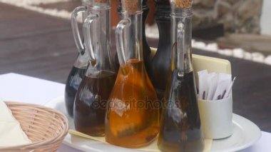 Karadağ balıkçılık kafede Çeşnilik şişe. Cork st