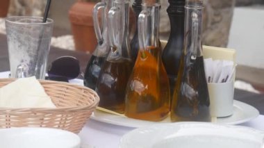 Karadağ balıkçılık kafede Çeşnilik şişe. Cork st