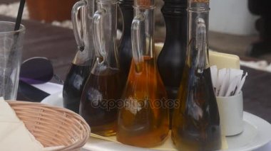 Karadağ balıkçılık kafede Çeşnilik şişe. Cork st