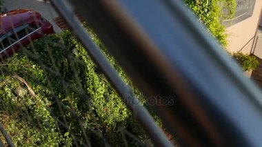 Sokakta kafeterya tablolarda. Sokak Cafe. Monten restoranlarda