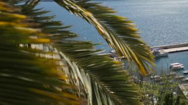 Herceg Novi tekne rıhtım, Old Town, Karadağ