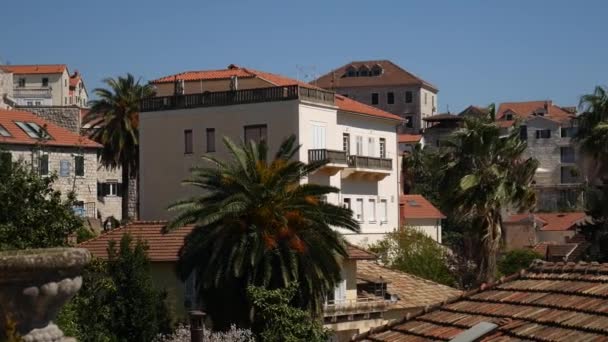 Herceg Novi es una nueva ciudad, Montenegro — Vídeos de Stock